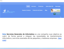 Tablet Screenshot of data-sgi.com